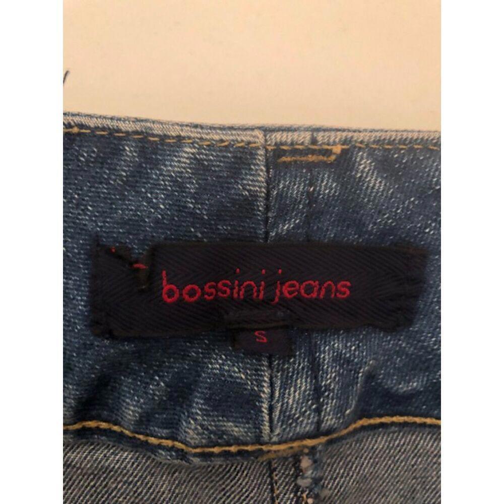 Bossini Jeans Women's Denim Skirt with Belt - Size S - Picture 3 of 4